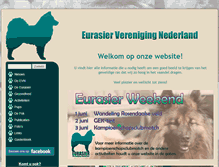 Tablet Screenshot of eurasier.nl